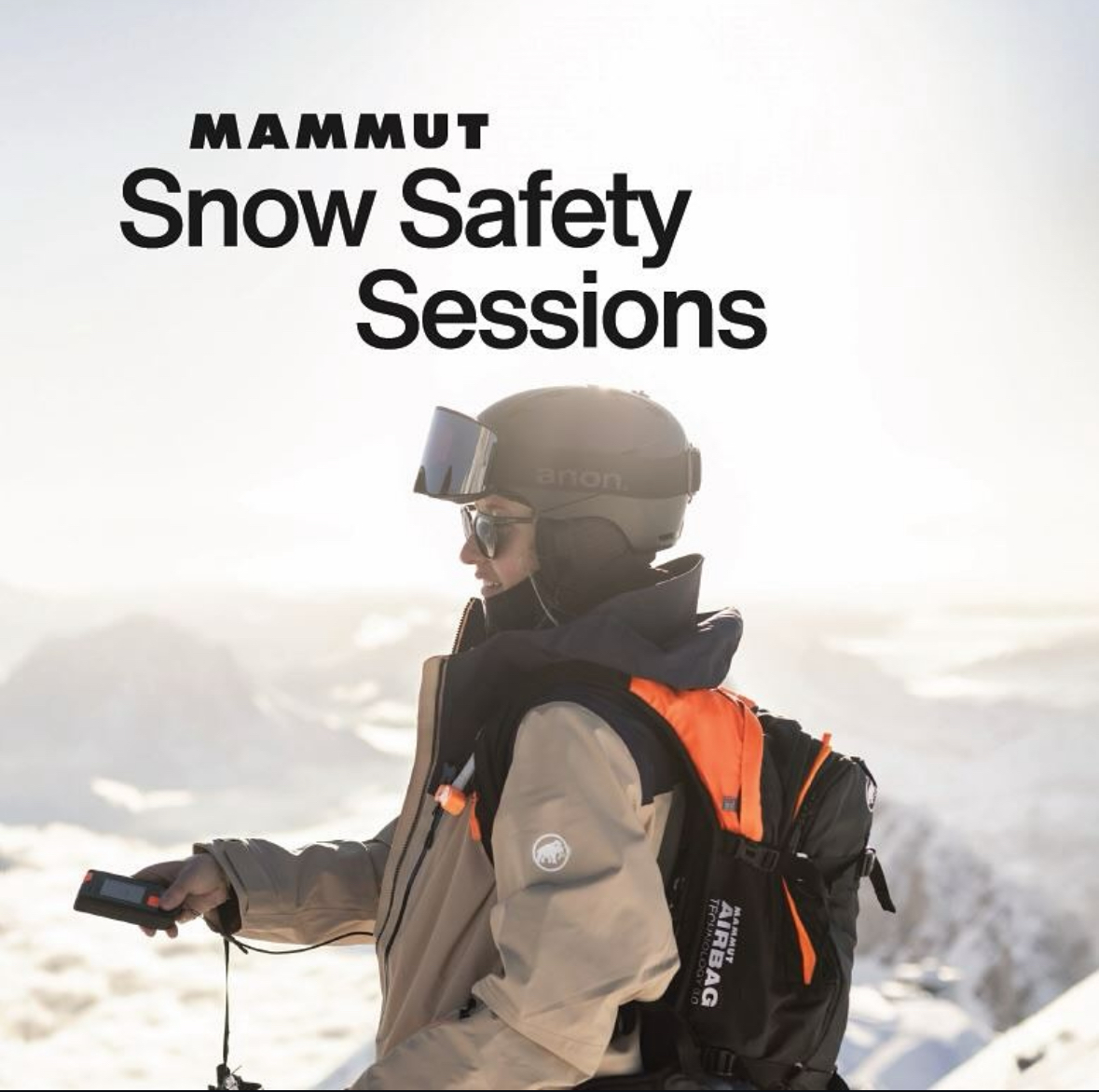 Snow Safety Sessions - Mammut - Club alpin suisse section carougeoise
